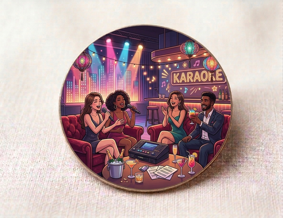 Karaoke Bar Night — Musik mit den Besties
